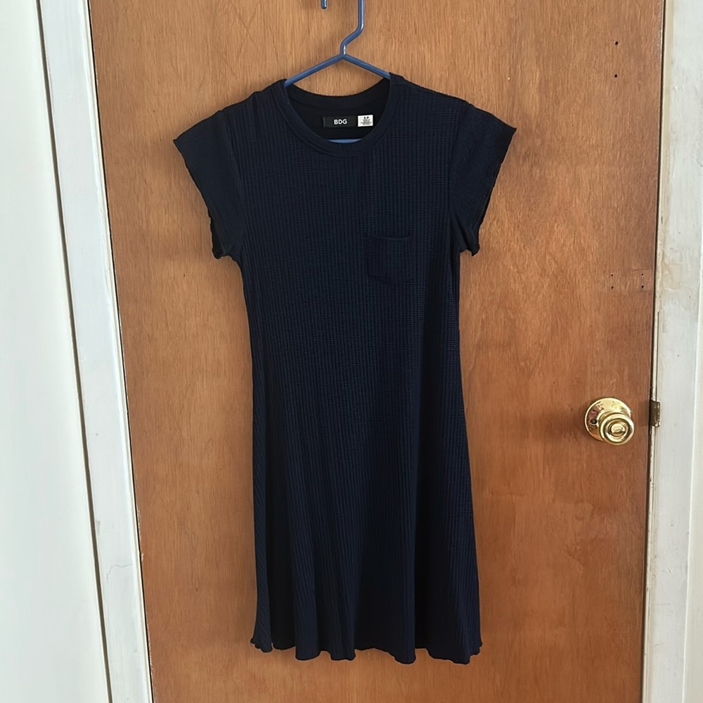 BDG Dark Blue Soft and Flowy Dress